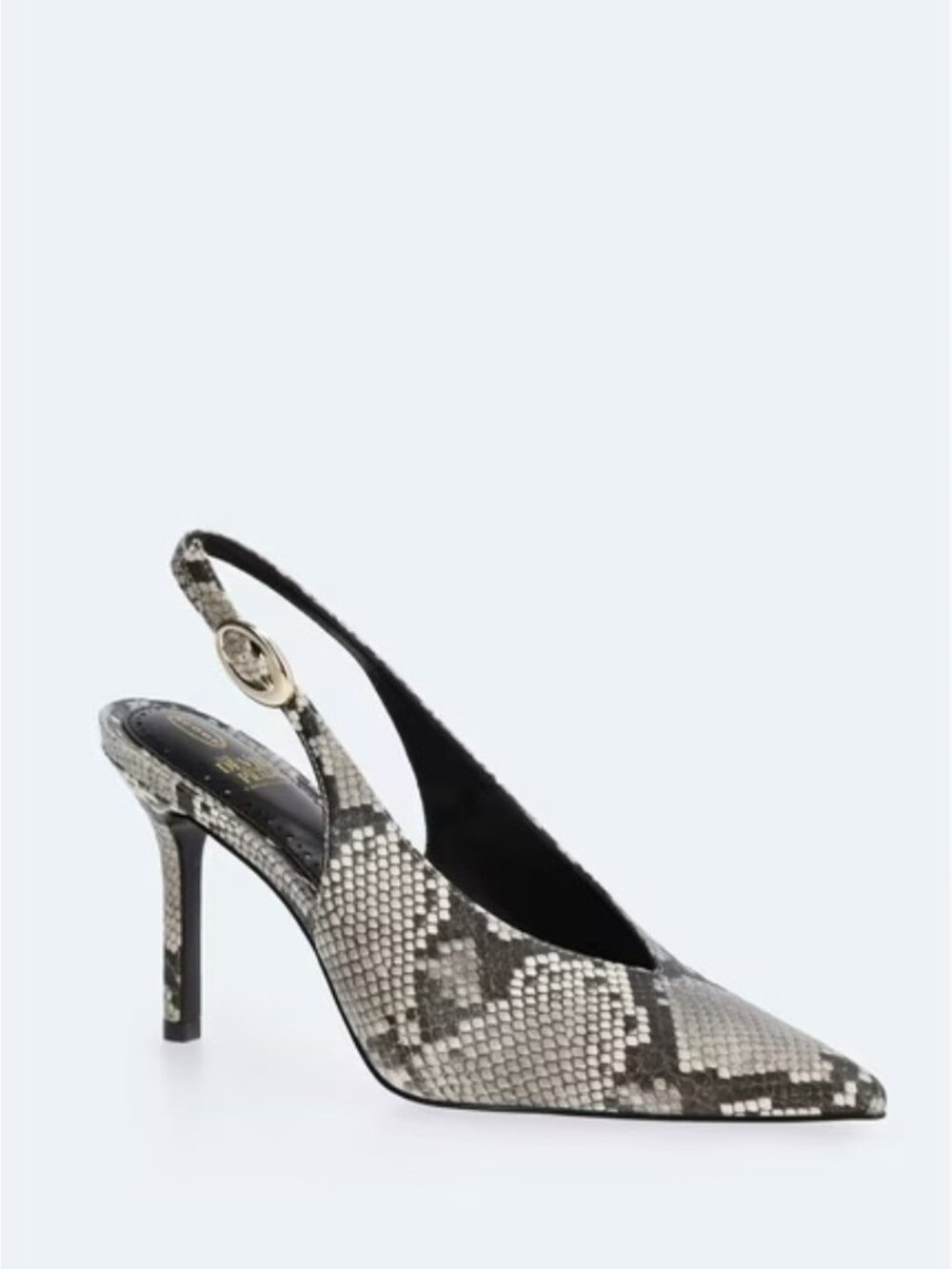 🐍 NIB Scoop Devil Wears Prada Snake Slingback Heels 8.5 - Picture 3 of 7